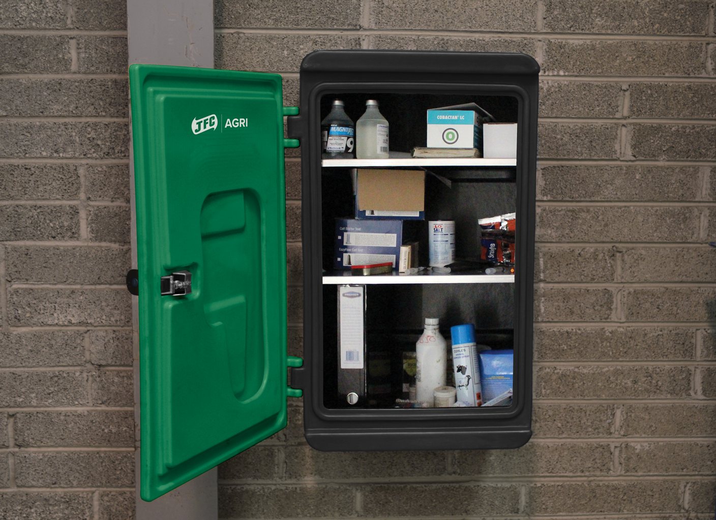 JFC Medisafe 180L Wall Mountable Storage Cabinet - Tanks Direct