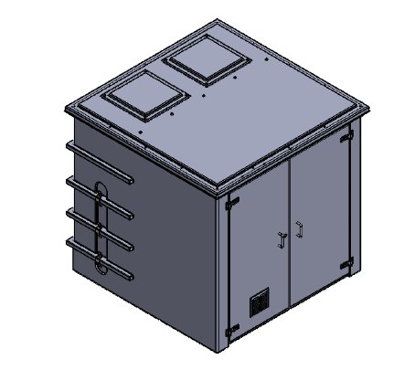 3000 Litre GRP Pump Enclosure Twin Pump CUCOMP.8000-3000 - Tanks Direct