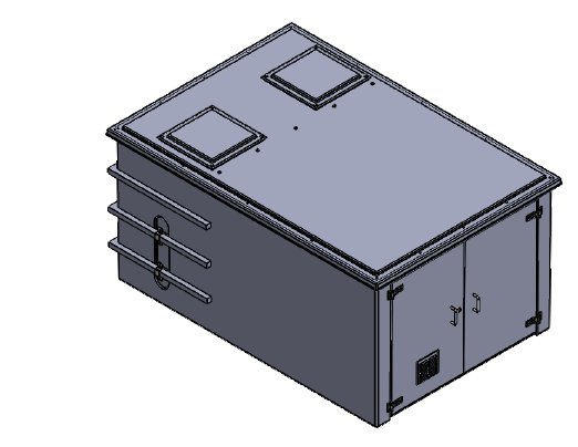 3000 Litre GRP Pump Enclosure Triple Pump CUCOMP.9000.3000 - Tanks Direct