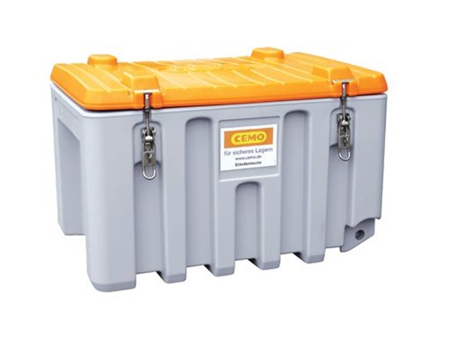 CEM Box Cemo 10330 150 Litre Grey Orange
