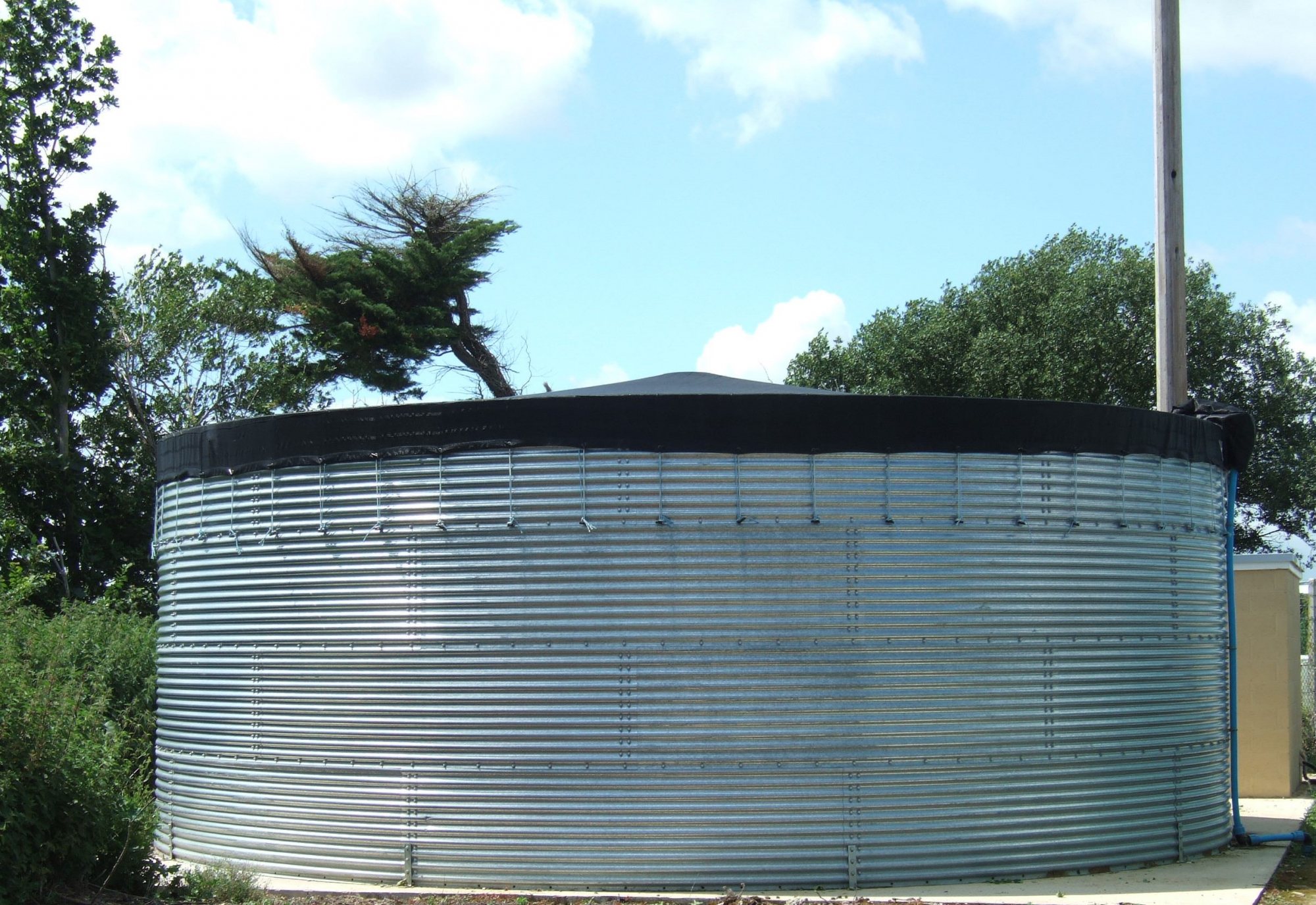 50000 Litre Galvanised Steel Water Storage Tank Tanks Direct 5569