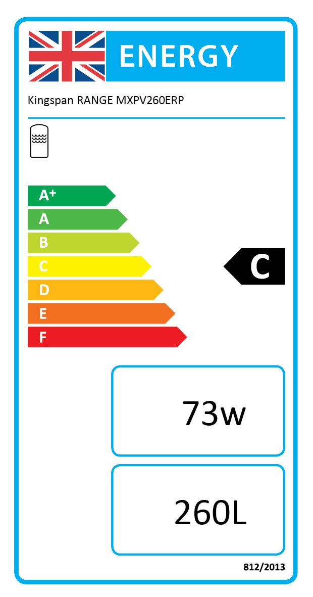 260 Litre PV Cylinder (Indirect) - Range Tribune MXi Smart - Tanks Direct