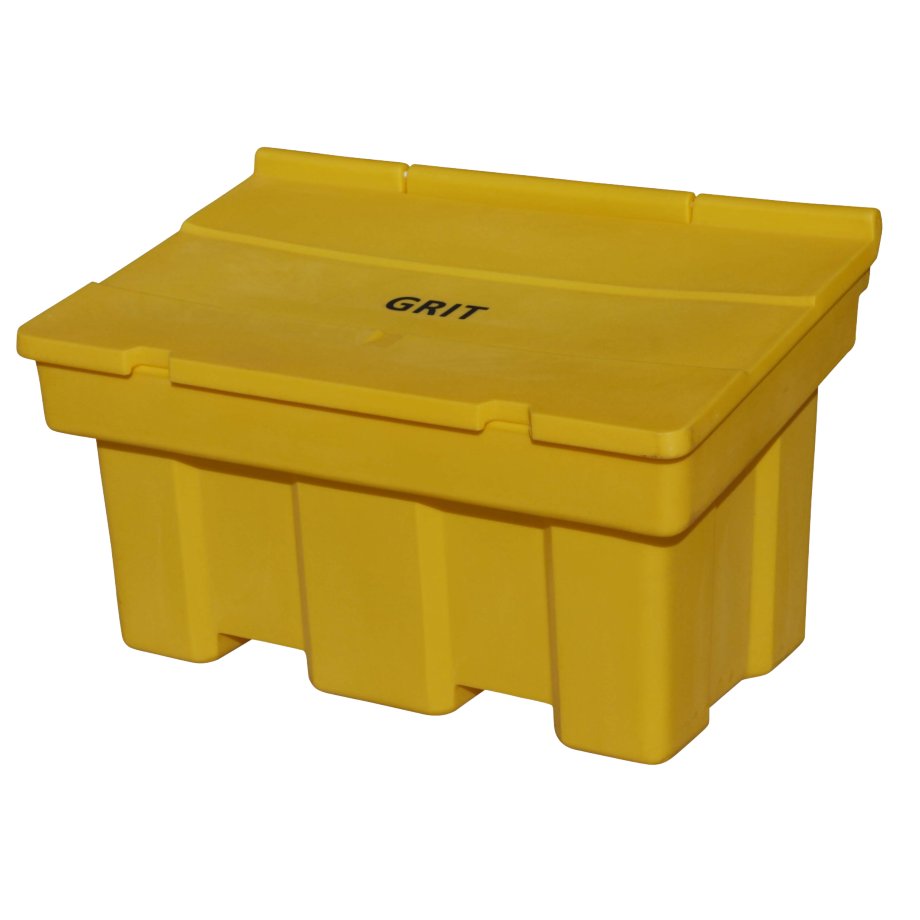 350 Litre Plastic Grit Bin, Yellow - Tanks Direct