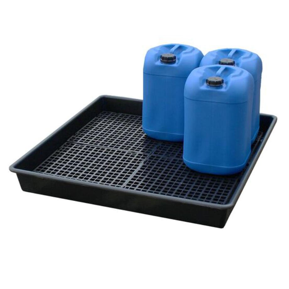 Spill drip tray with Grid base, 100 Litre Tanks Direct