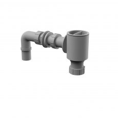 1 1/4' Screened Overflow Extended, 35mm 1 1/4' Screened Overflow Extended, 35mm