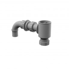 1 1/2' Screened Overflow Extended, 42mm 1 1/2' Screened Overflow Extended, 42mm