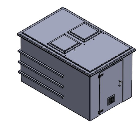 3375 Litre GRP Pump Enclosure Triple Pump CUCOMP.5625-3375 - Tanks Direct