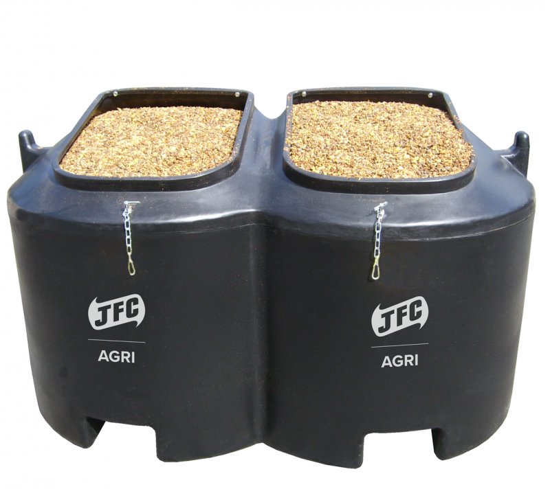 JFC JFC 1 Tonne meal bin - with lockable lid