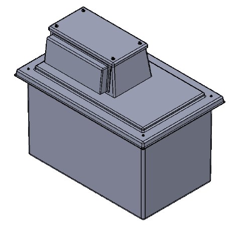 454 Litre Type AB Air Gap GRP Fire Water Tank, Insulated, Cat 5