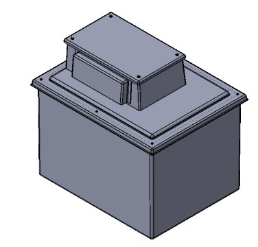 909 Litre Type AB Air Gap GRP Fire Water Tank, Insulated, Cat 5