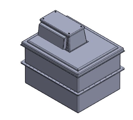 712 Litre Type AB Air Gap GRP Fire Water Tank - Two Piece Insulated, Cat 5