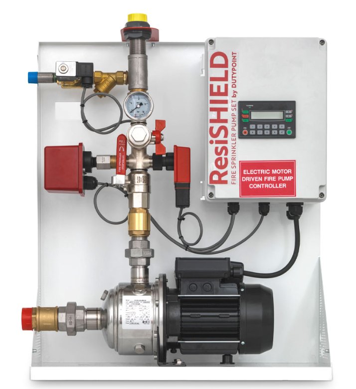 Direct Pumps & Tanks ResiSHIELD DH1003E-M Fire Sprinkler Pump Set