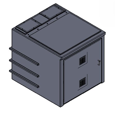 1000 Litre GRP Pump Enclosure with built in Fire Suppression Water Tank, CAT 5 AB air gap