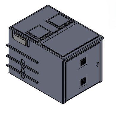 3000 Litre GRP Pump Enclosure with built in Fire Suppression Water Tank, CAT 5 AB air gap