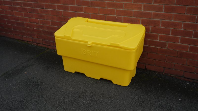 Excelsior 170 Litre Plastic Grit Bin - Various Colours