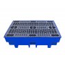 Romold 2 Drum Spill Pallet Blue