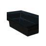 Ecosure 1780 Litre Rectangular Garden Pond - Stepped Sides - Black